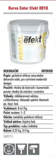 Uni Hobby Barva Color Efekt 0910 nabídka