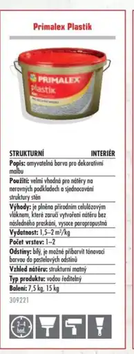 Uni Hobby Primalex Plastik nabídka