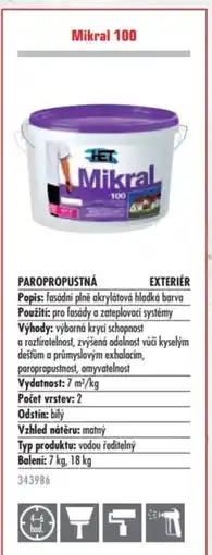 Uni Hobby Mikral 100 nabídka