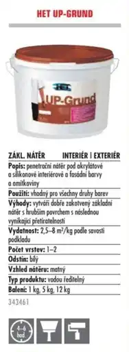 Uni Hobby HET UP-GRUND nabídka