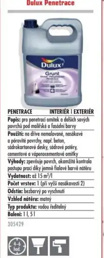 Uni Hobby Dulux Penetrace nabídka