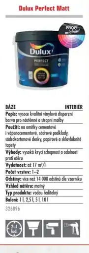 Uni Hobby Dulux Perfect Matt nabídka