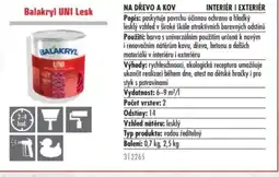 Uni Hobby Balakryl UNI Lesk nabídka