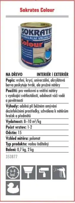 Uni Hobby Sokrates Colour nabídka