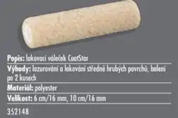 Uni Hobby Popis: lakovací váleček CoatStar nabídka