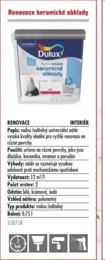 Uni Hobby Renovace keramické obklady nabídka