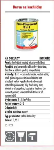 Uni Hobby Barva na kachličky nabídka