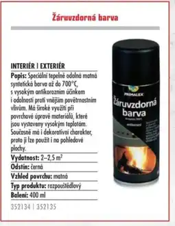 Uni Hobby Žáruvzdorná barva nabídka