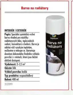 Uni Hobby Barva na radiátory nabídka