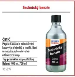 Uni Hobby Technický benzín nabídka