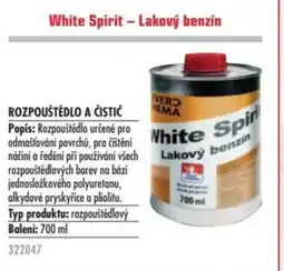 Uni Hobby White Spirit – Lakový benzín nabídka