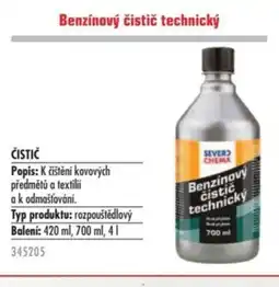Uni Hobby Benzínový čistič technický nabídka