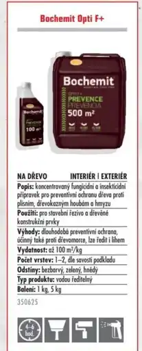 Uni Hobby Bochemit Opti F+ nabídka