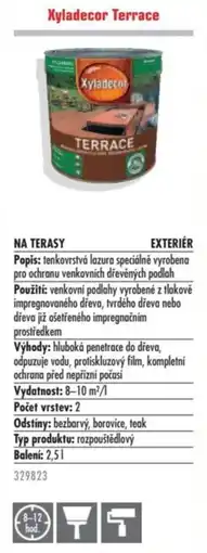 Uni Hobby Xyladecor Terrace nabídka