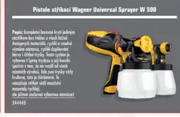 Uni Hobby Pistole stříkací Wagner Universal Sprayer W 590 nabídka