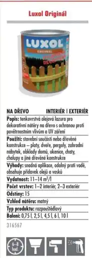 Uni Hobby Luxol Originál nabídka