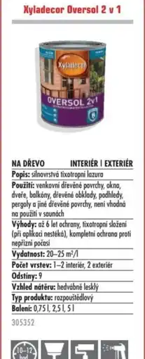 Uni Hobby Xyladecor Oversol 2 v 1 nabídka