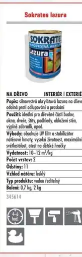 Uni Hobby Sokrates lazura nabídka