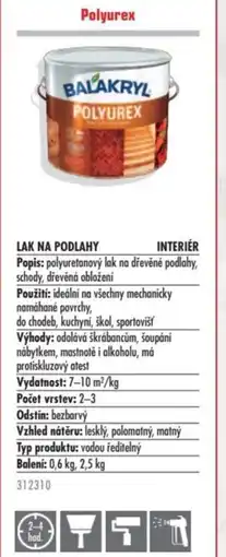 Uni Hobby Polyurex nabídka