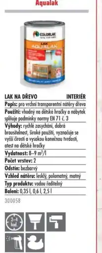 Uni Hobby Aqualak nabídka