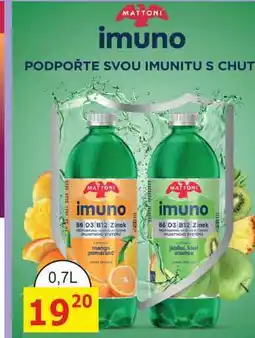 BENE Nápoje MATTONI imuno 0,7L nabídka