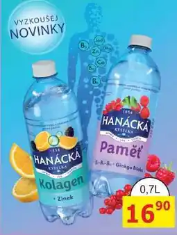 BENE Nápoje HANÁCKÁ KYSELKA Kolagen • Zinek 0,7l nabídka