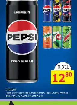 BENE Nápoje Mountain Dew Limonáda s příchutí citrusového ovoce 0,33l nabídka