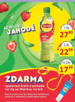 BENE Nápoje Lipton 0,33l nabídka