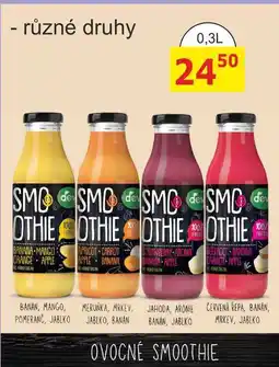 BENE Nápoje SMOOTHIE různé druhy 0,3L nabídka