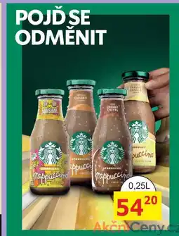 BENE Nápoje STARBUCKS Frappuccino 0,25L nabídka