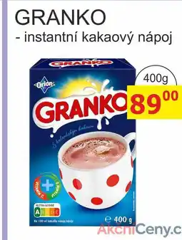 BENE Nápoje GRANKO - instantní kakaový nápoj 400 g nabídka