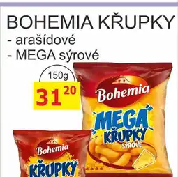 BENE Nápoje BOHEMIA KŘUPKY arašídové 150g nabídka