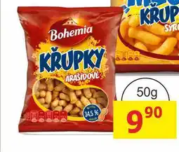 BENE Nápoje BOHEMIA KŘUPKY arašídové 50g nabídka