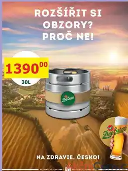 BENE Nápoje Zlatý bažant, 30l sud nabídka