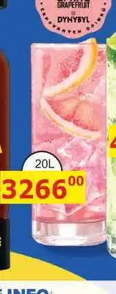 BENE Nápoje GinTonic spritz GRAPEFRUIT DYNYBYL 20L, čepovaný drink nabídka