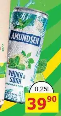 BENE Nápoje AMUNDSEN VODKA & SODA BEZINKA A MATA 0,25L nabídka