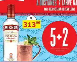 BENE Nápoje Smirnoff Vodka 1l nabídka