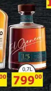 BENE Nápoje El General 0,7l 40% nabídka