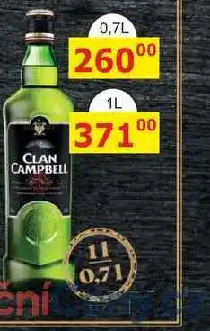 BENE Nápoje CLAN CAMPBELL 1L nabídka