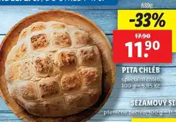 Lidl PITA CHLÉB, 200 g nabídka