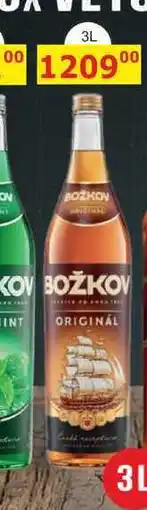 BENE Nápoje Božkov Originál 3l nabídka