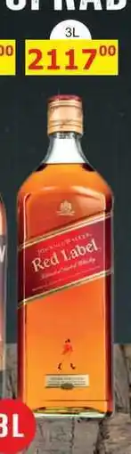 BENE Nápoje Johnnie Walker Red label skotská whisky 3l nabídka