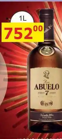 BENE Nápoje Ron Abuelo 7y 0,7l 40% nabídka