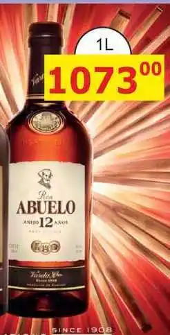 BENE Nápoje Ron Abuelo 12y 1l 40% nabídka