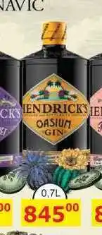 BENE Nápoje Hendrick's Gin Oasium 0,7l 43,4% nabídka