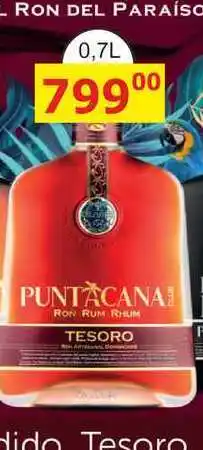 BENE Nápoje PUNTACANA TESORO 0,7L nabídka