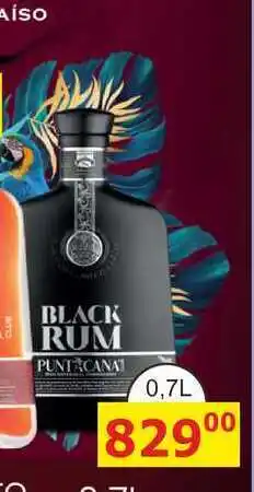 BENE Nápoje Puntacana Club Black Rum 0,7l 38% nabídka