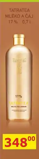 BENE Nápoje TATRATEA MLÉKO A ČAJ 17% 0,7L nabídka