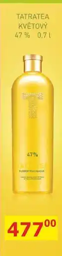 BENE Nápoje TATRATEA KVĚTOVÝ 47% 0,7L nabídka