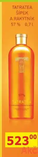 BENE Nápoje TATRATEA ŠÍPEK A RAKYTNÍK 57% 0,7L nabídka